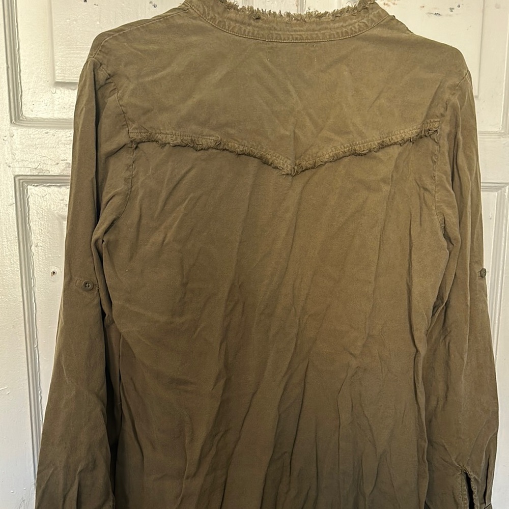 T—Cloth & Stone Olive Jacket - Picture 3 of 13